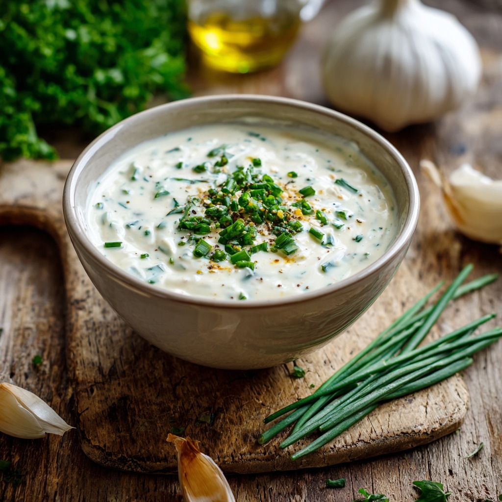 Garlic Ranch Dressing Recipe​