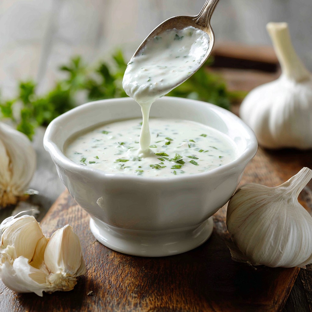 Garlic Ranch Dressing Recipe​