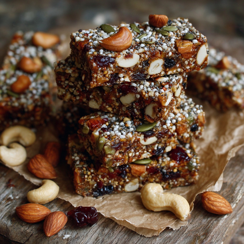 Nut and Seed Bar Recipe