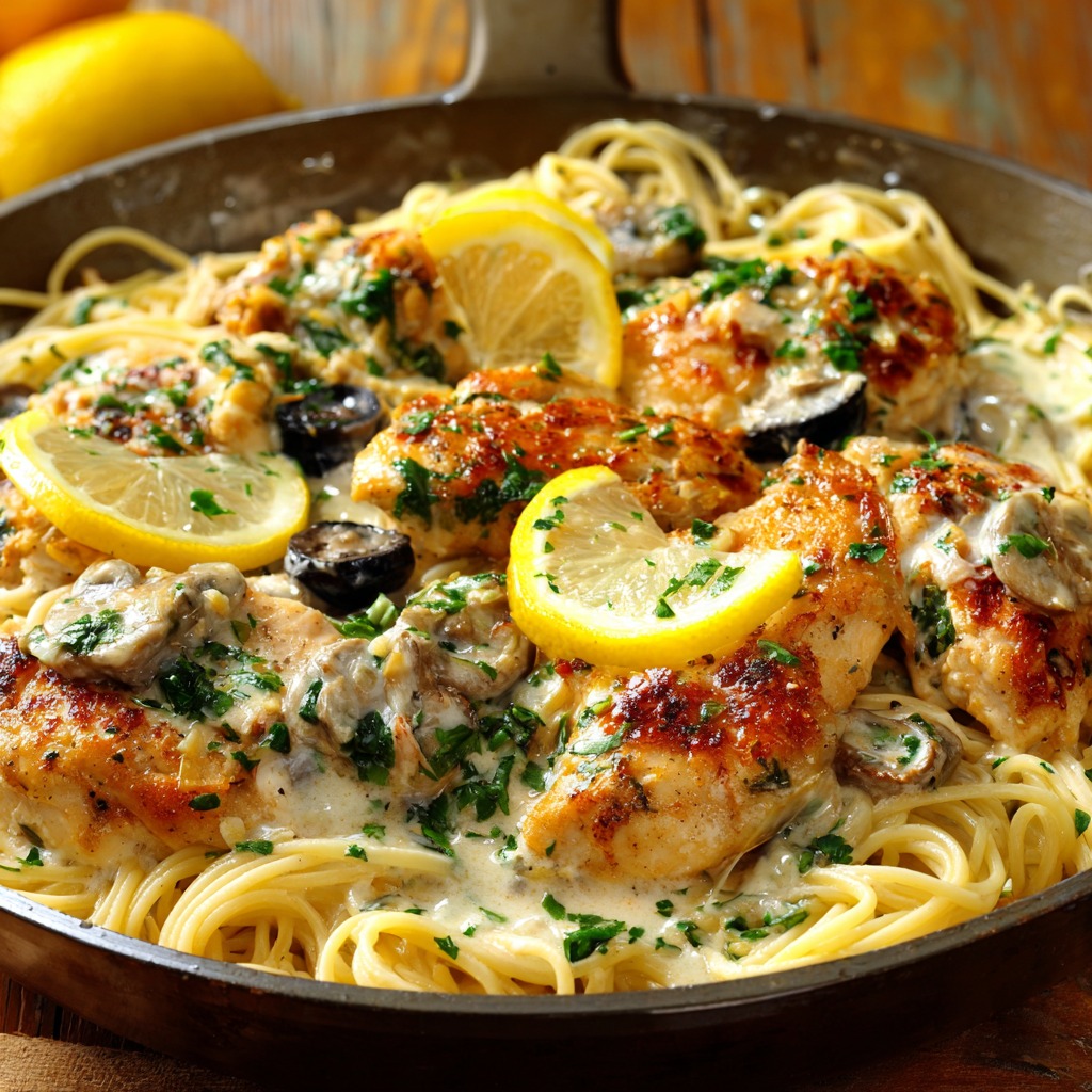 Olive Garden Chicken Scampi Recipe​