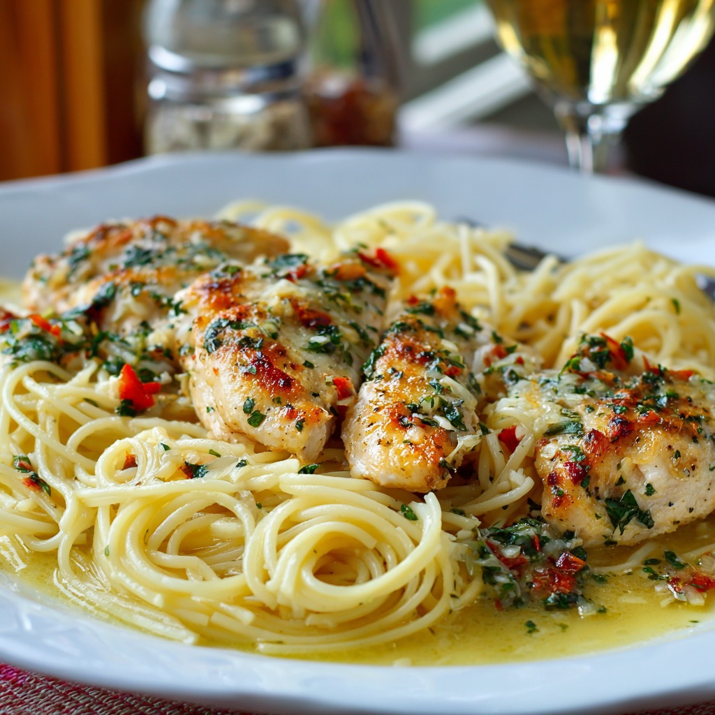 Olive Garden Chicken Scampi Recipe​