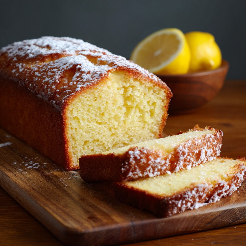 Italian Lemon Pound Cake Recipe