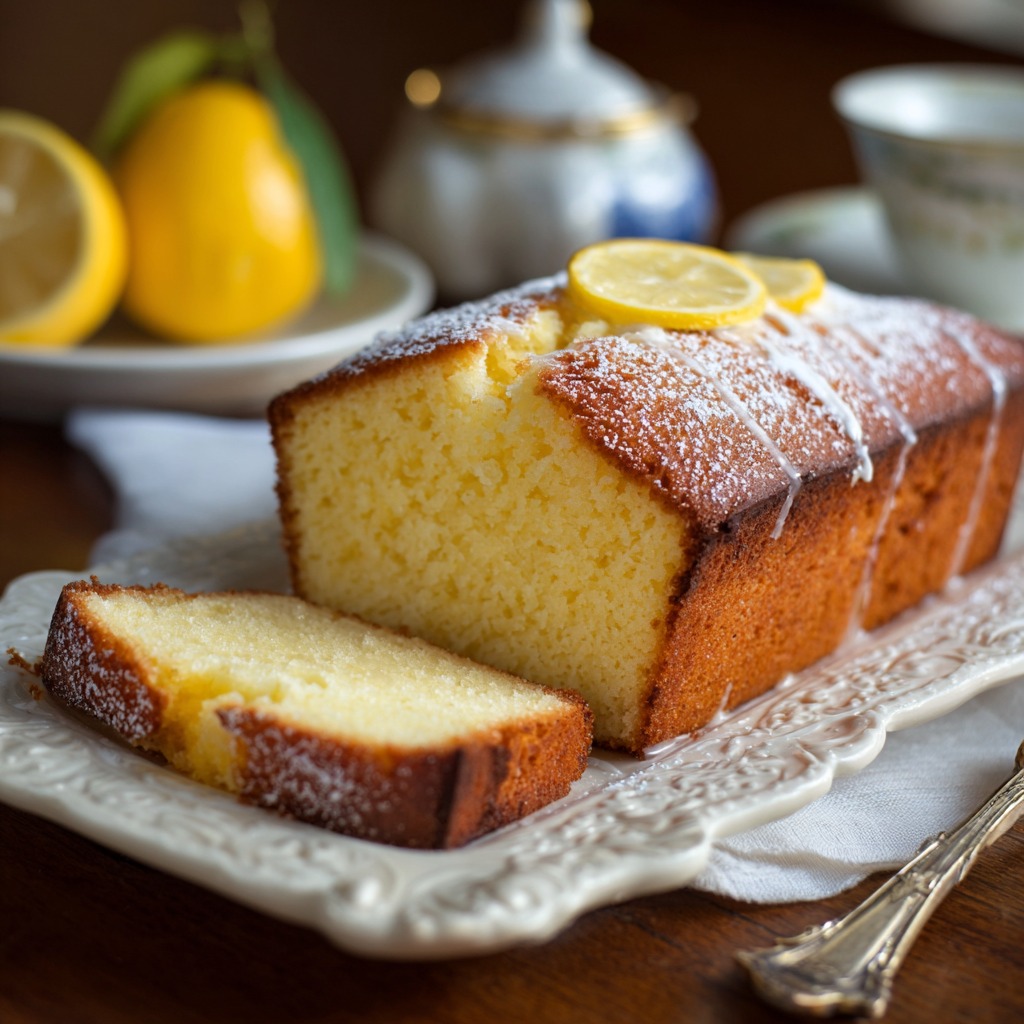 Italian Lemon Pound Cake Recipe