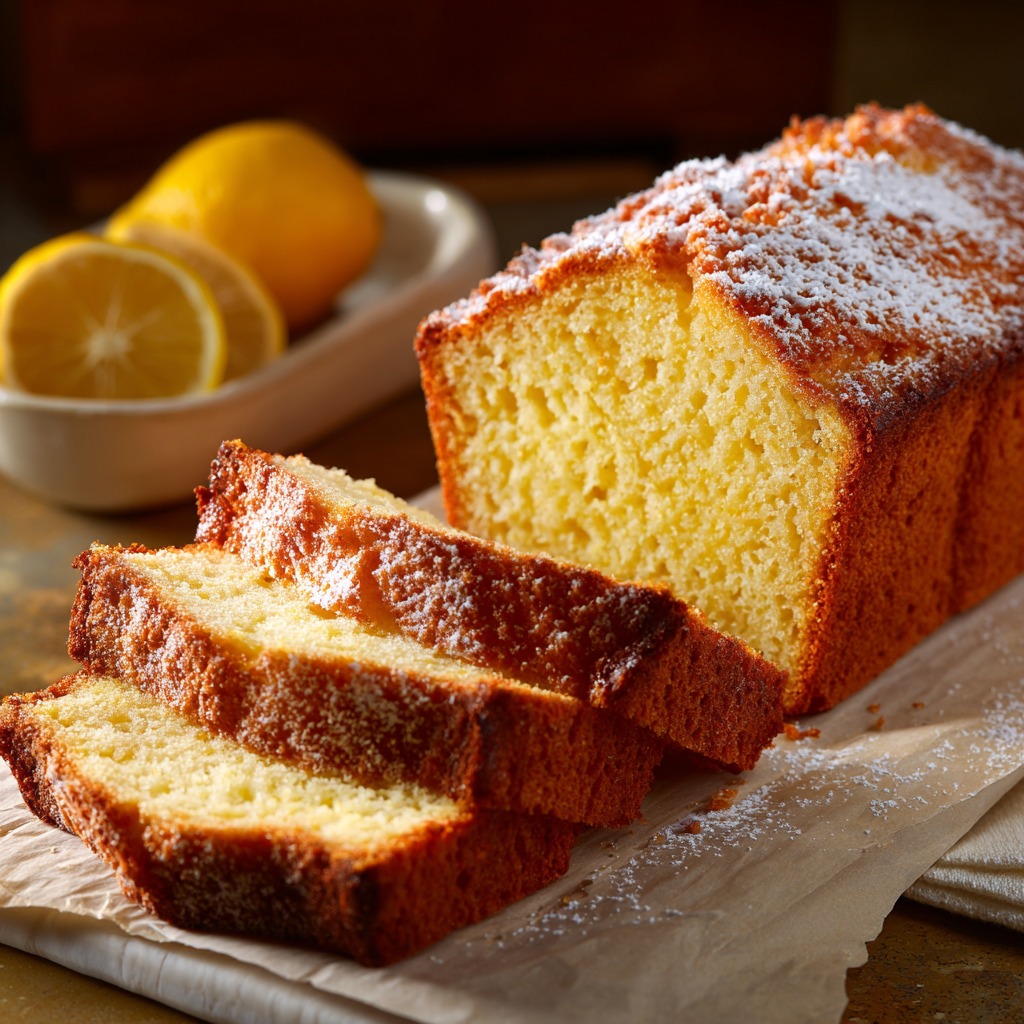 Italian Lemon Pound Cake Recipe