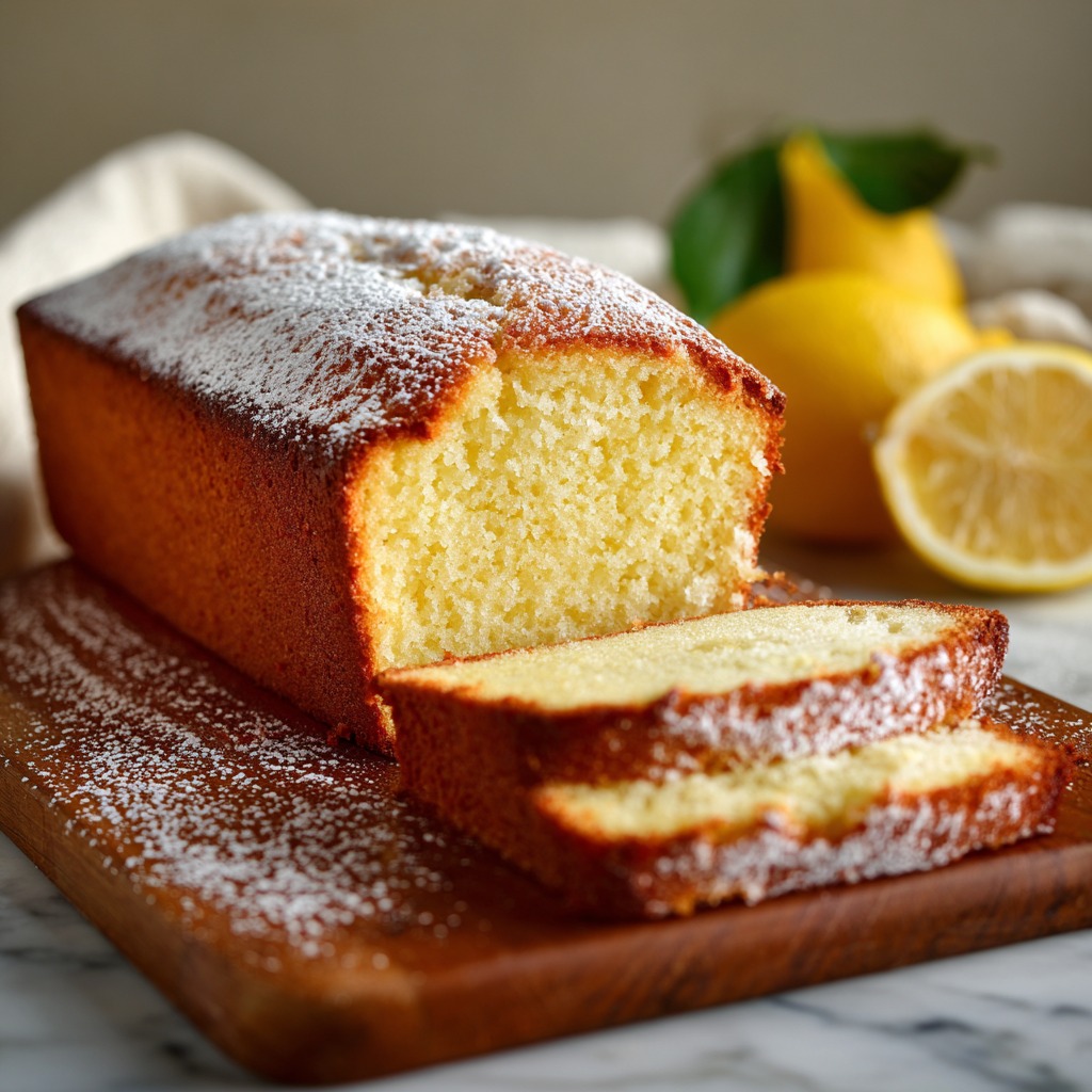 Italian Lemon Pound Cake Recipe