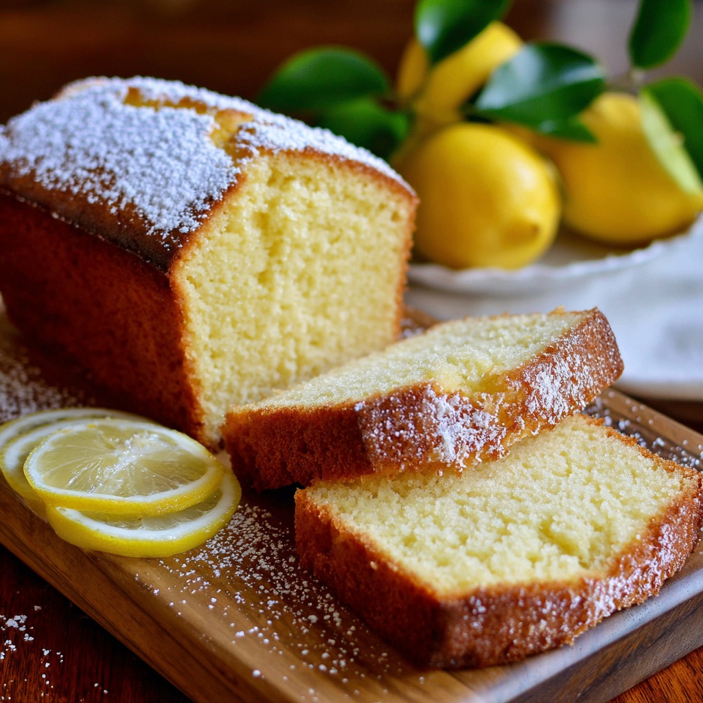 Italian Lemon Pound Cake Recipe