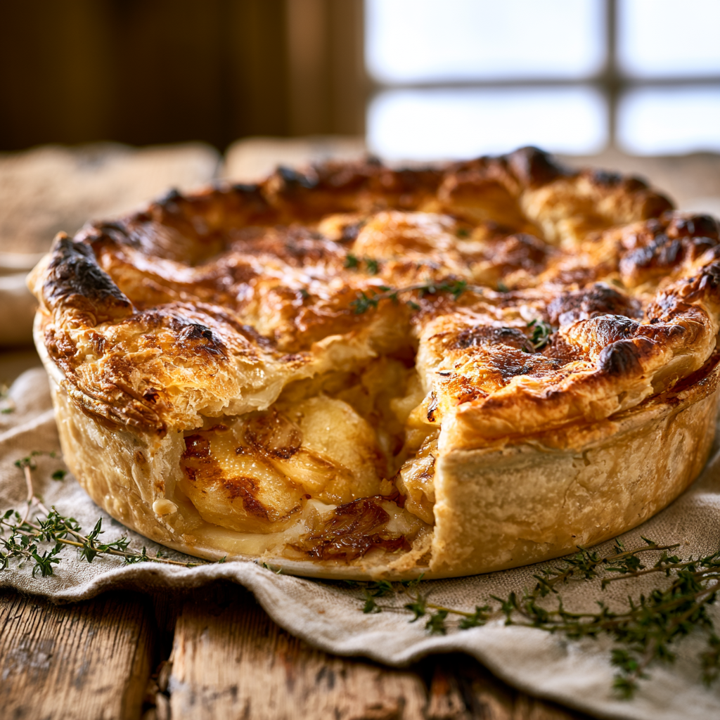 Guernsey Potato Peel Pie Recipe​