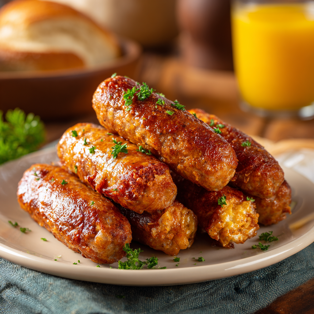 Air Fryer Breakfast Sausage Links​