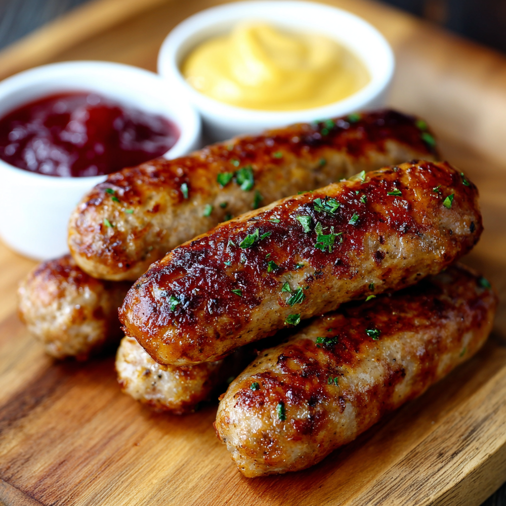 Air Fryer Breakfast Sausage Links​