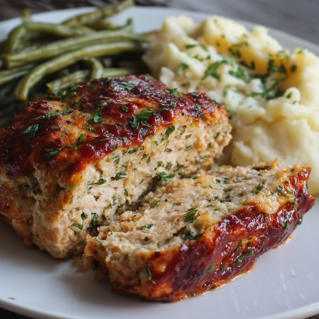 Air Fryer Chicken Meatloaf
