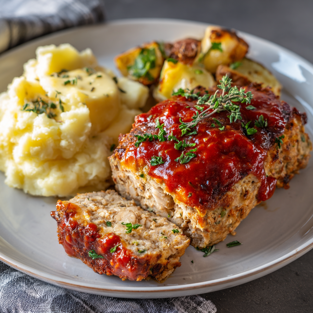 Air Fryer Chicken Meatloaf