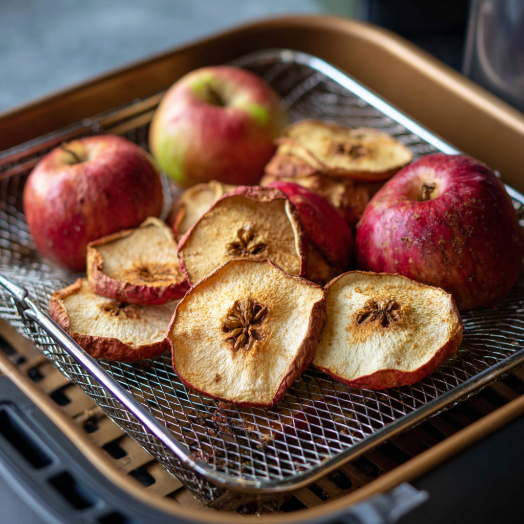 Air Fryer Dehydrate Apples​