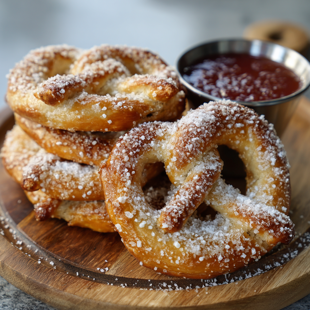 Air Fryer Frozen Pretzels