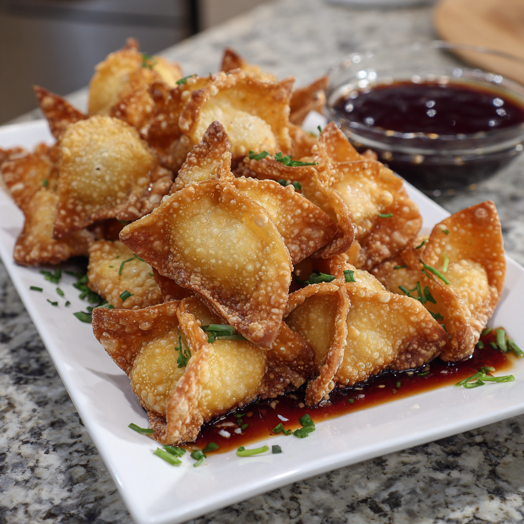 Air Fryer Frozen Wontons