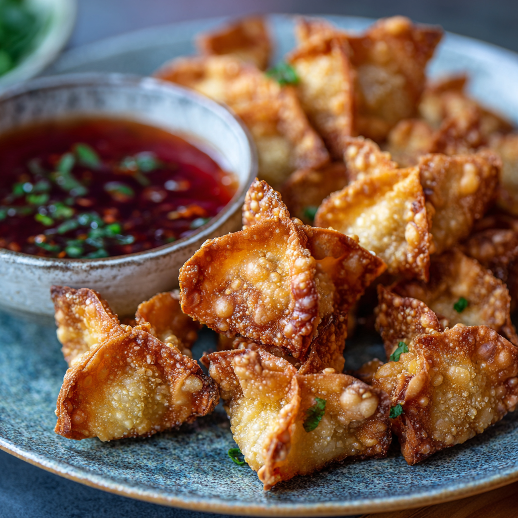 Air Fryer Frozen Wontons