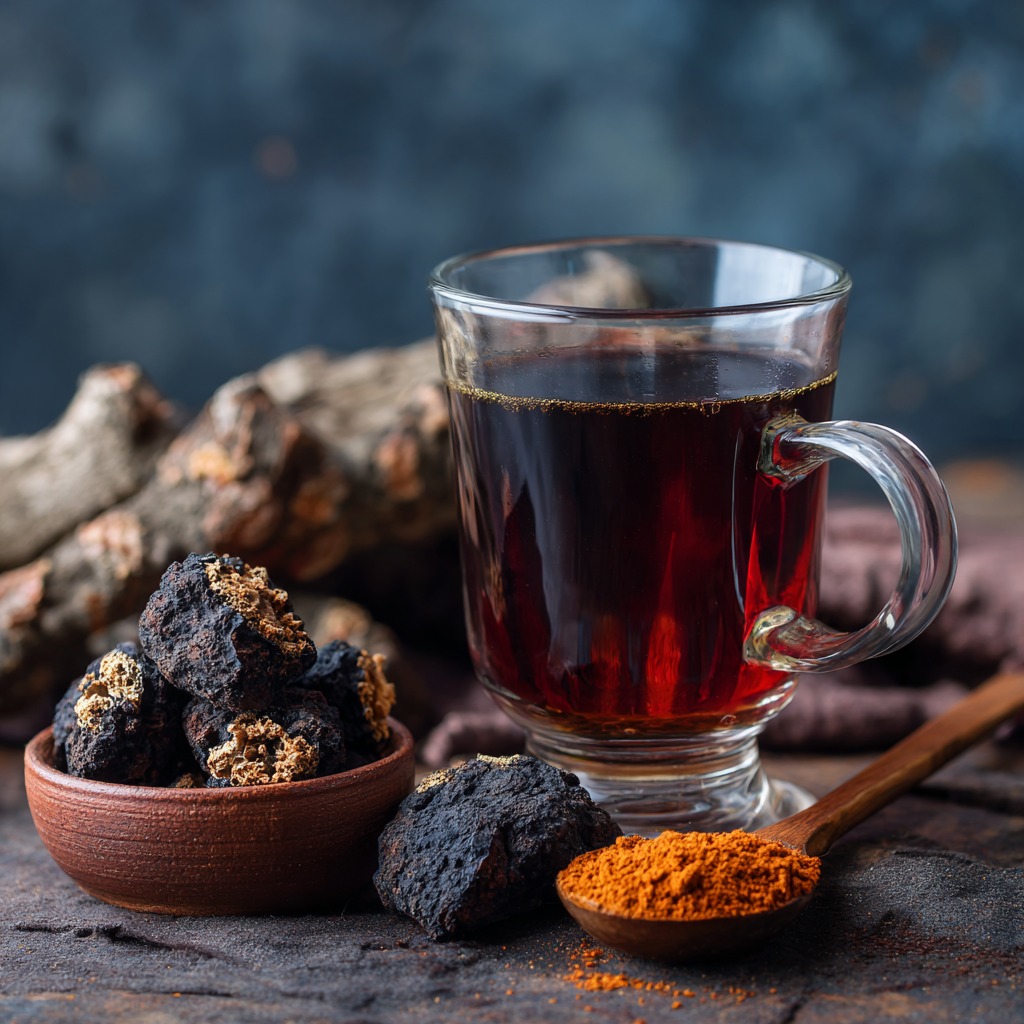Chaga Mushroom Tea Recipe​