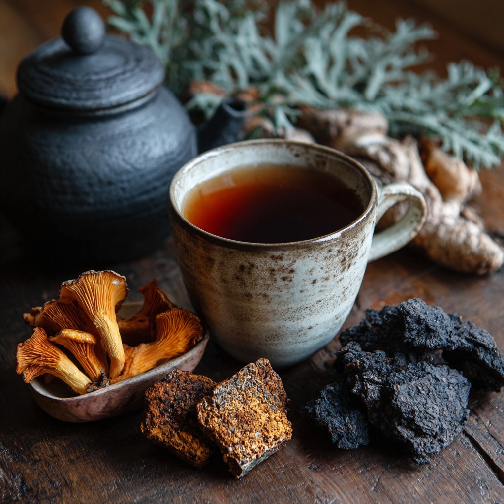 Chaga Mushroom Tea Recipe​