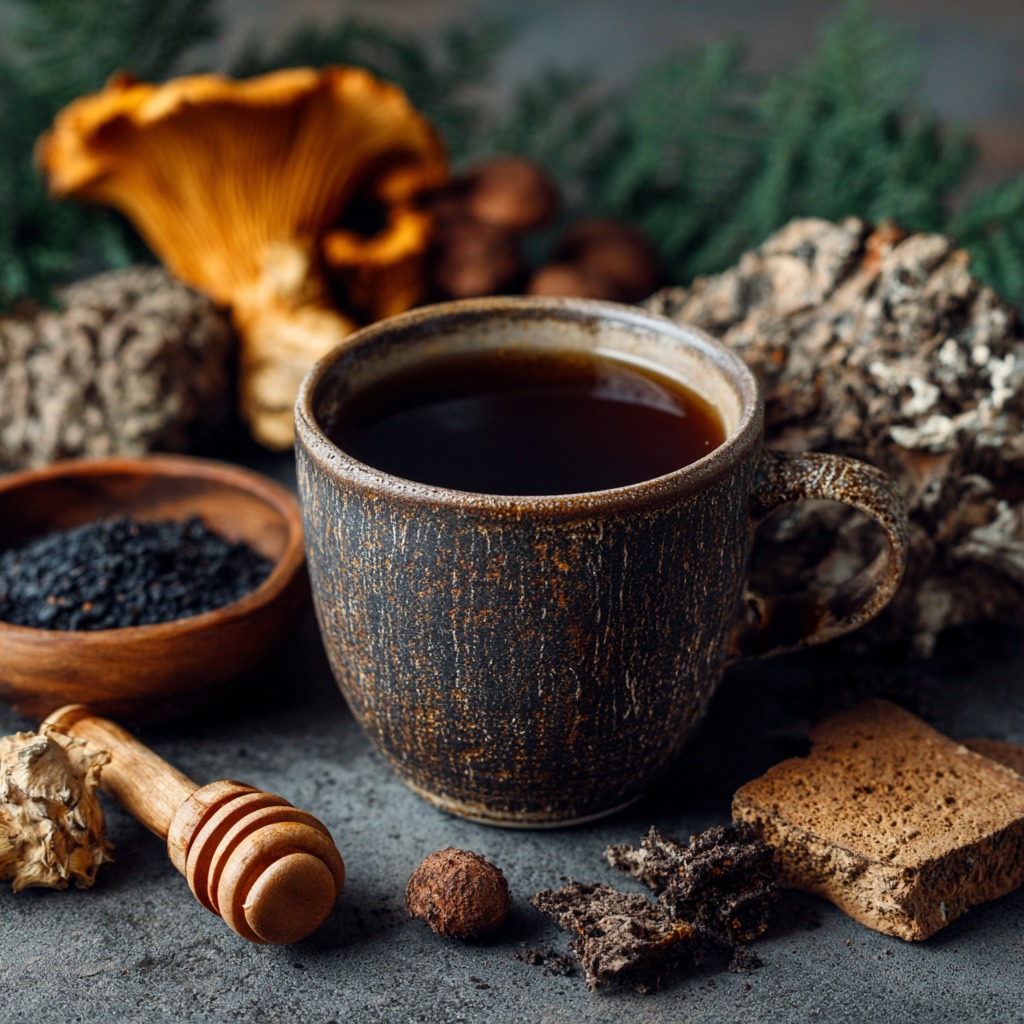 Chaga Mushroom Tea Recipe​