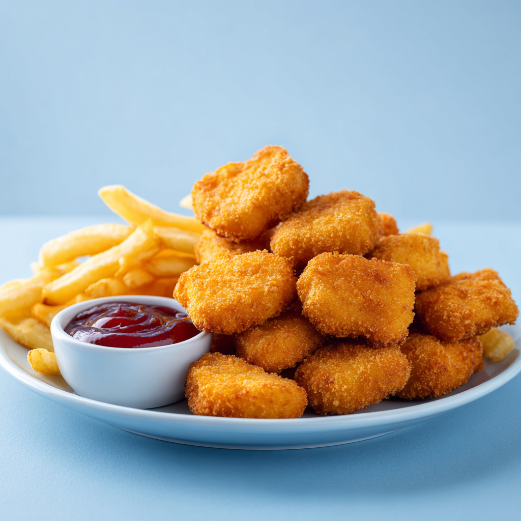 Chicken Nuggets With Fries