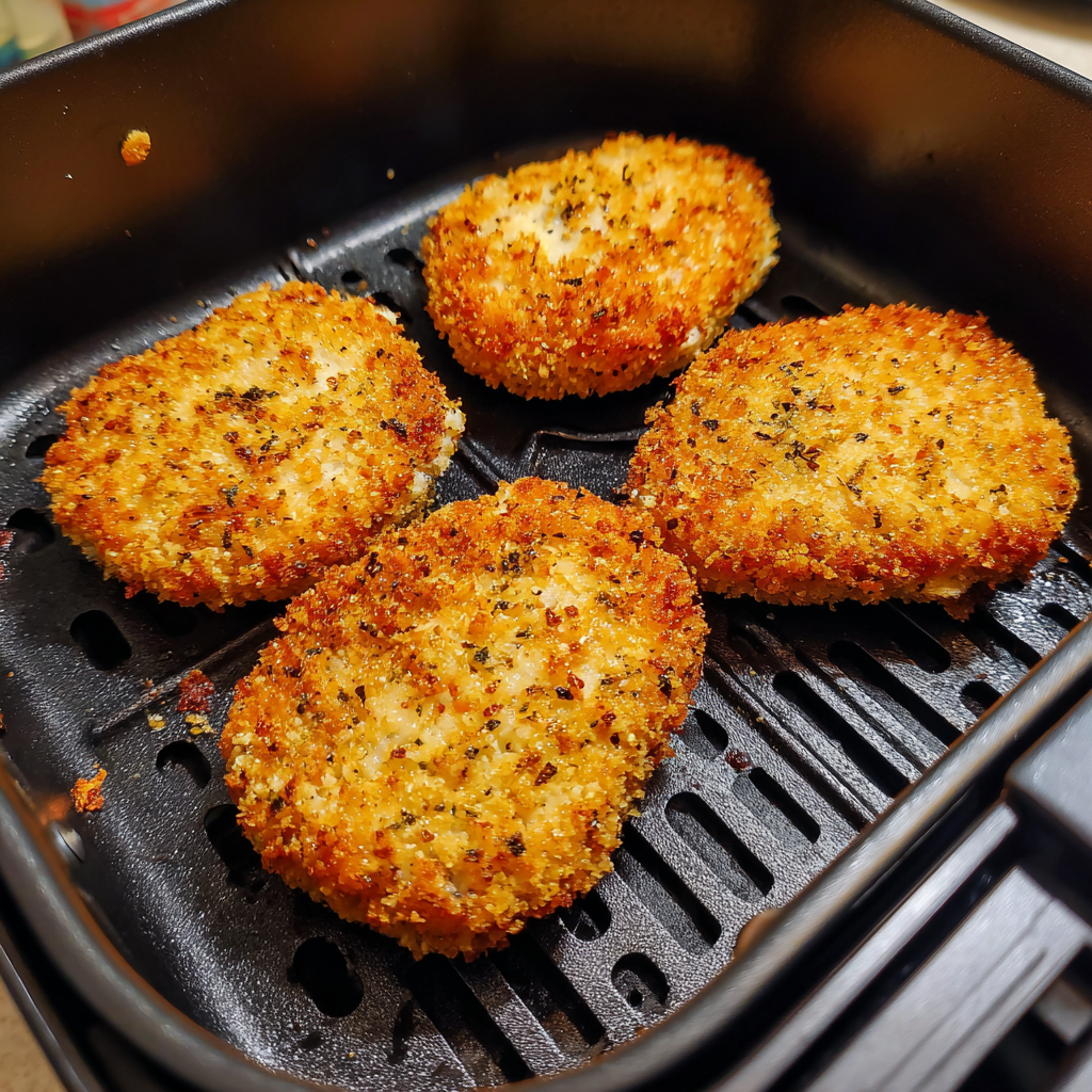 Frozen Chicken Patty in Air Fryer​