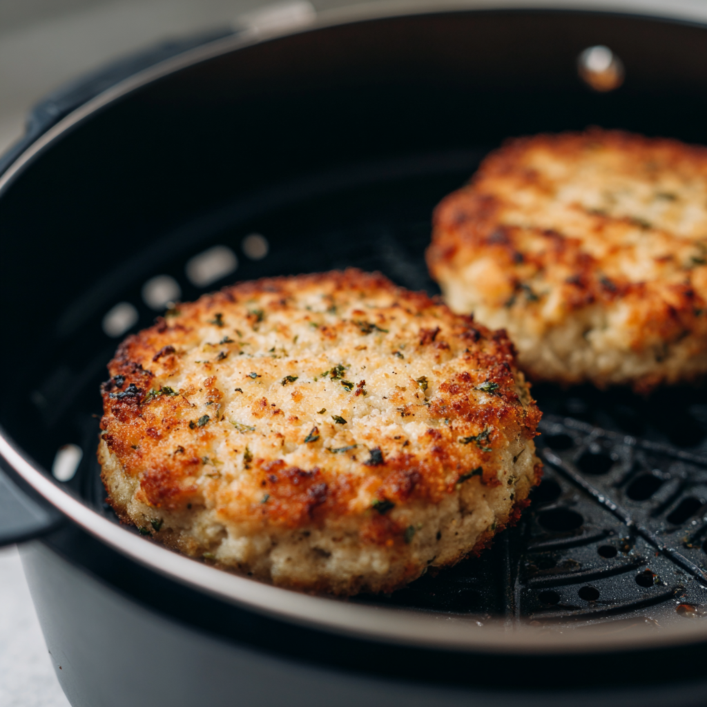 Frozen Chicken Patty in Air Fryer​