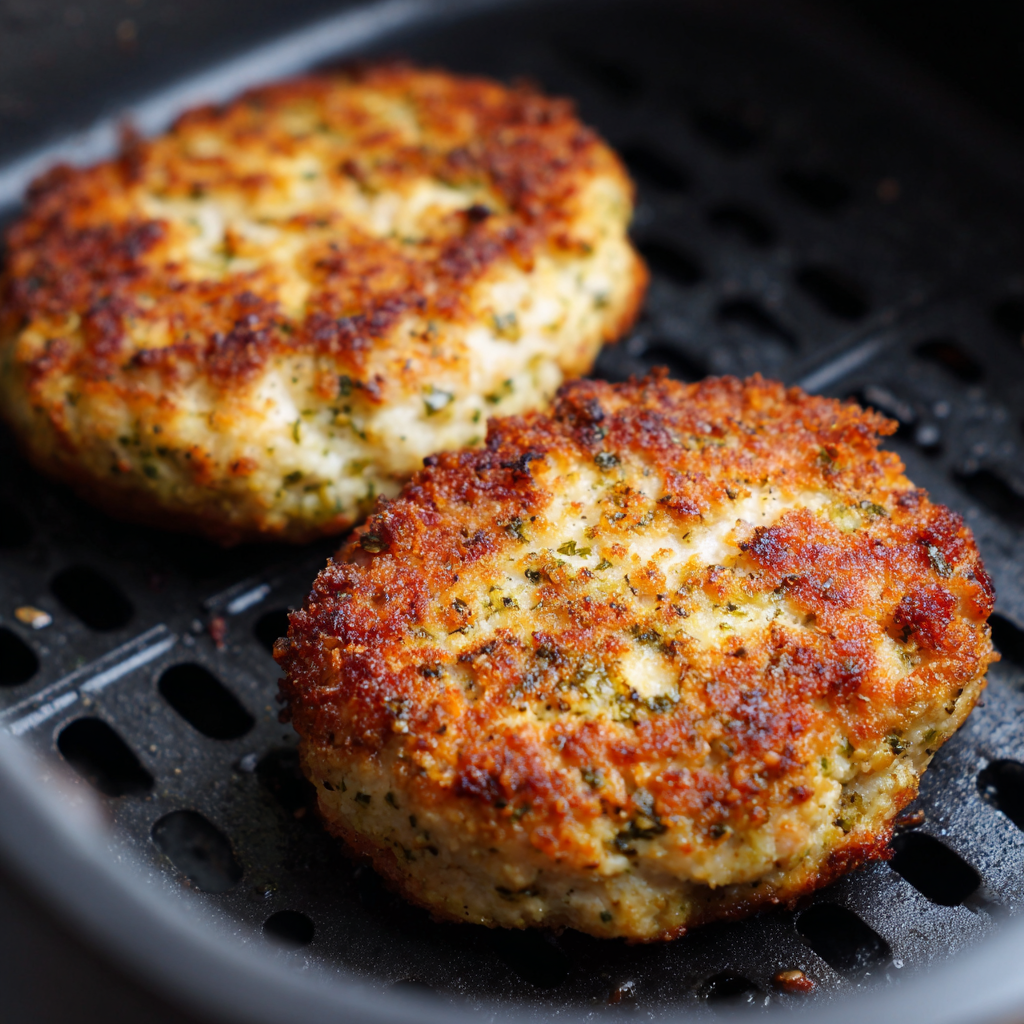 Frozen Chicken Patty in Air Fryer​