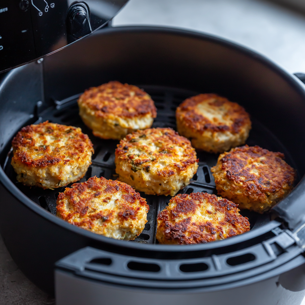 Frozen Chicken Patty in Air Fryer​
