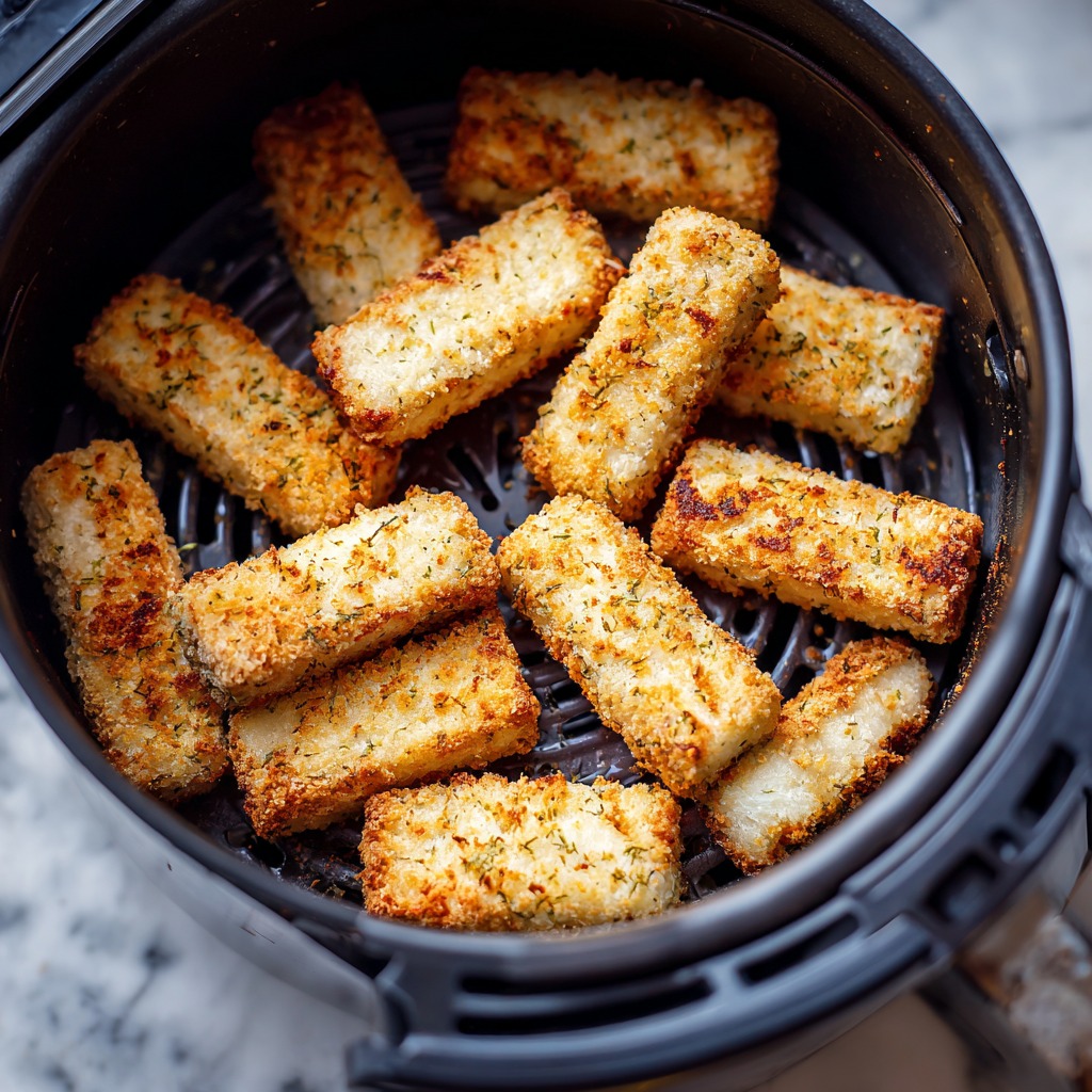 Frozen Fish Sticks in Air Fryer
