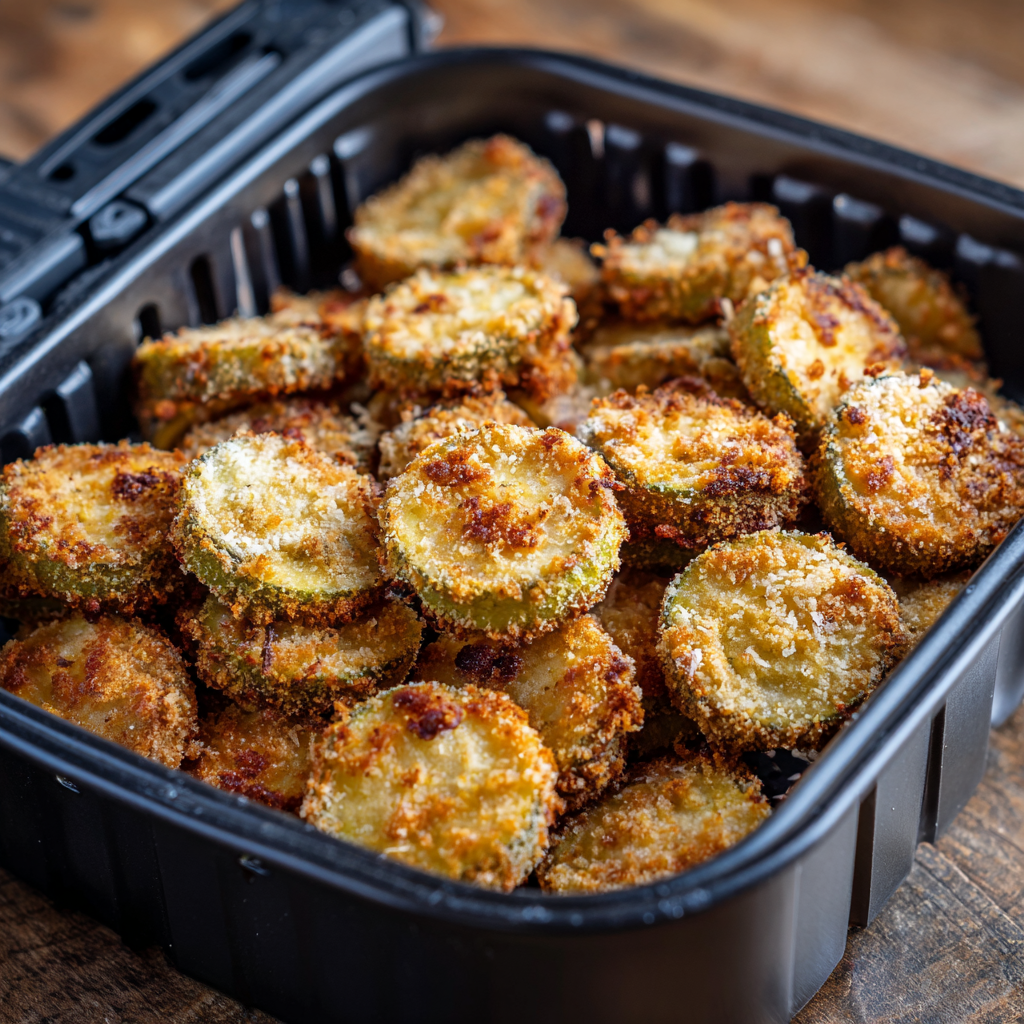 Frozen Fried Pickles in Air Fryer