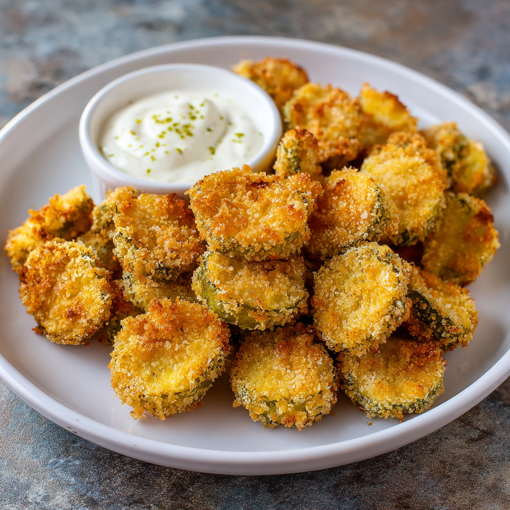 Frozen Fried Pickles in Air Fryer