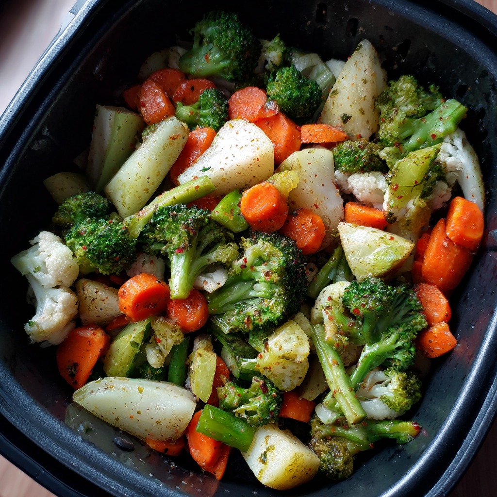 Frozen Veggies in Air Fryer​