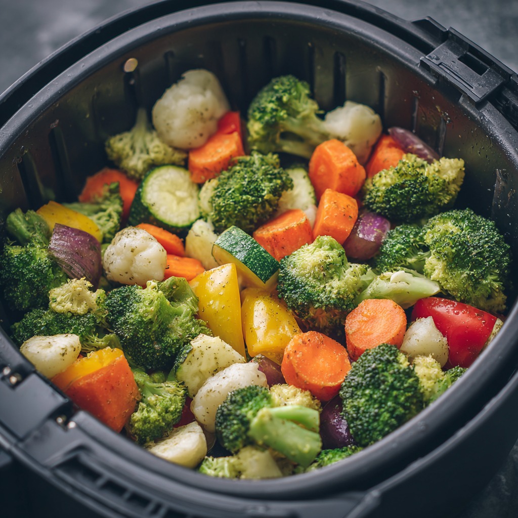 Frozen Veggies in Air Fryer​