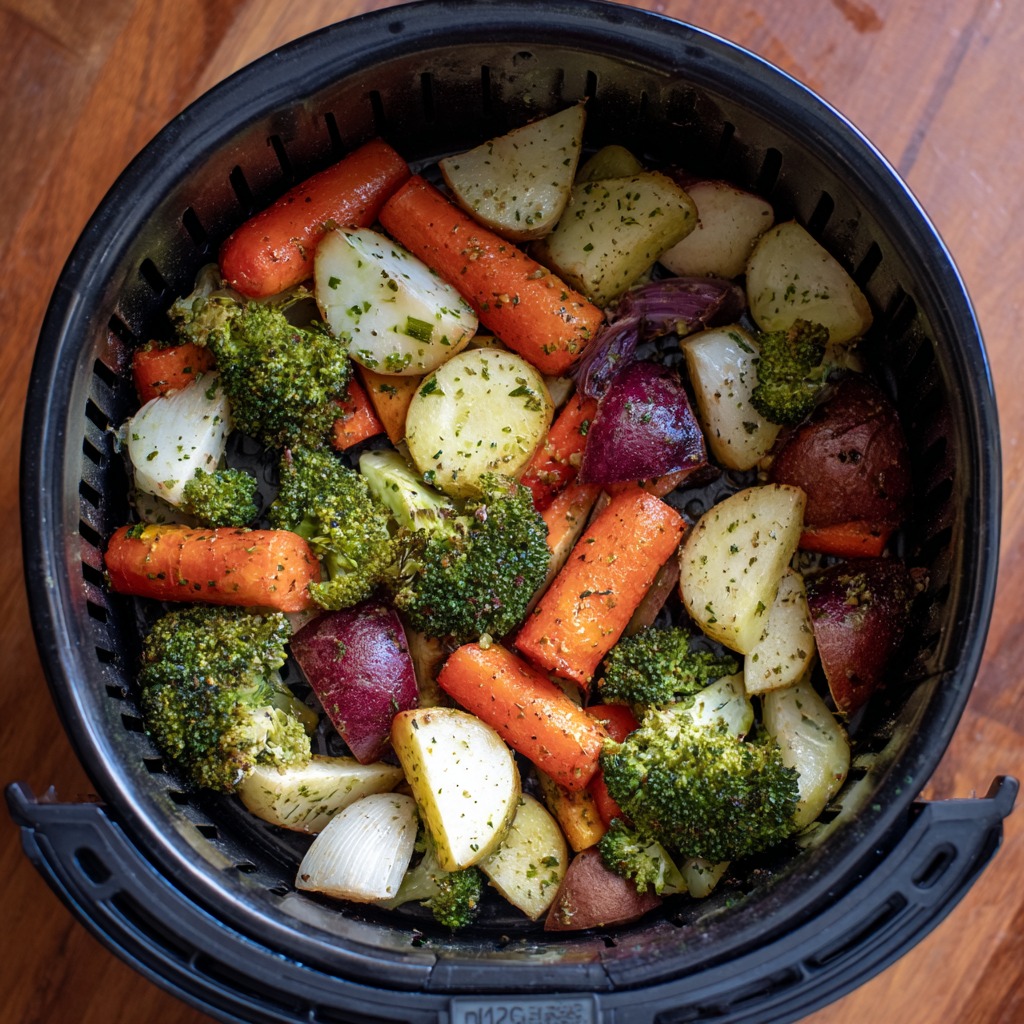 Frozen Veggies in Air Fryer​