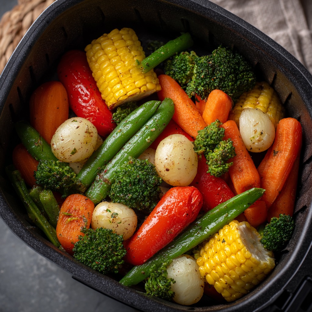 Frozen Veggies in Air Fryer​