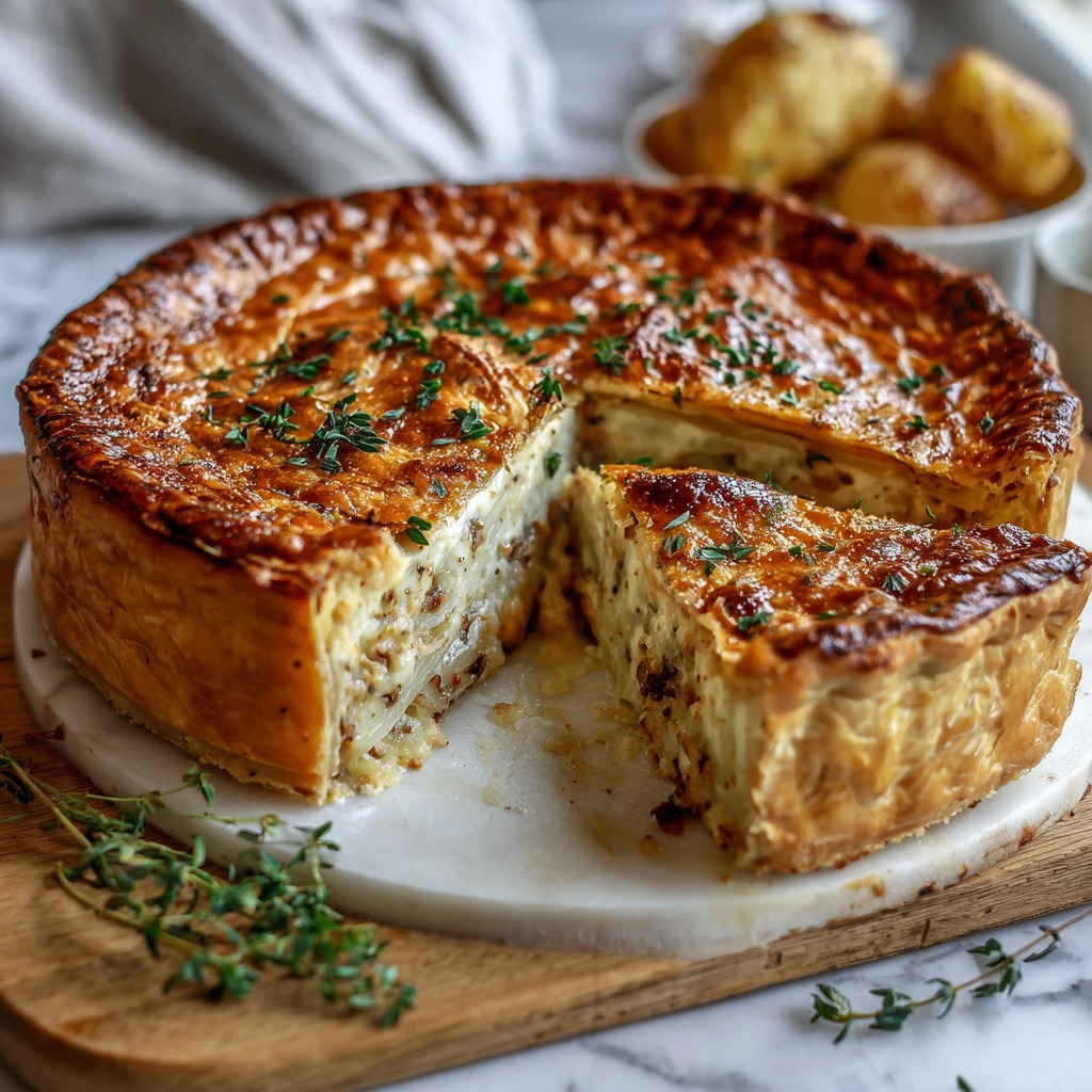 Guernsey Potato Peel Pie Recipe​
