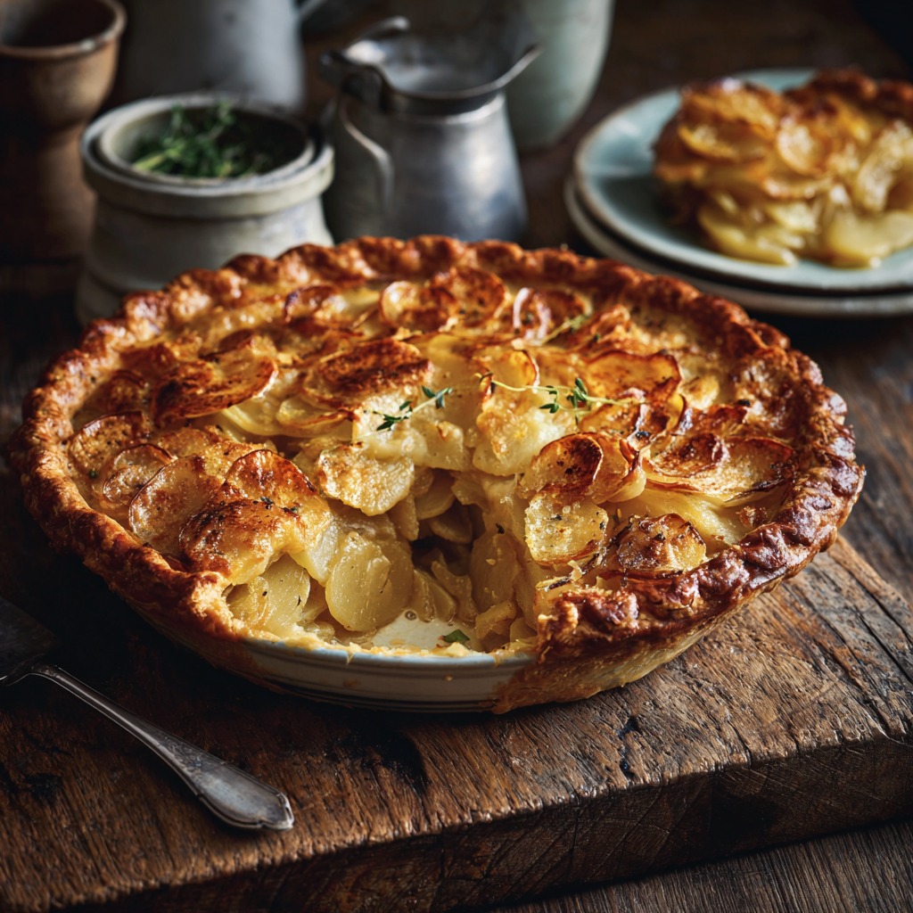 Guernsey Potato Peel Pie Recipe​