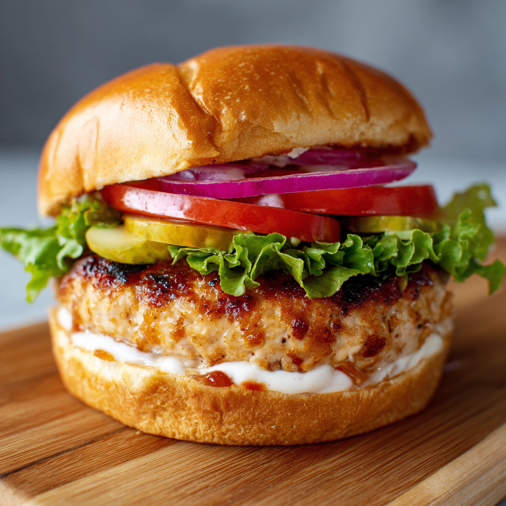 air fryer frozen turkey burger