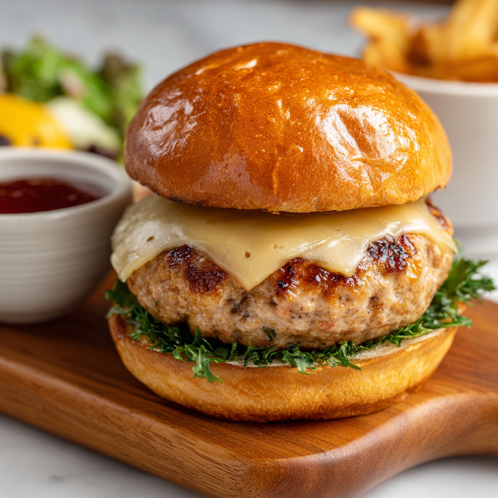 air fryer frozen turkey burger