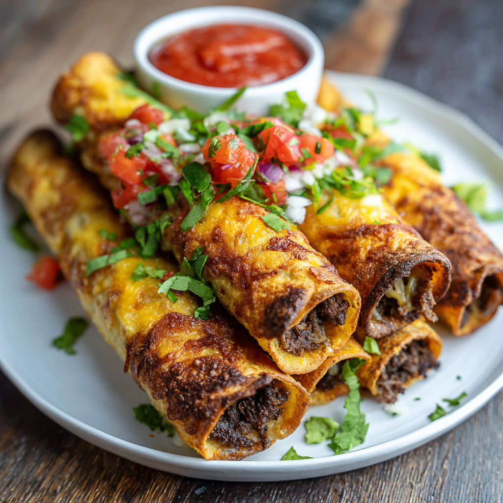 beef taquitos air fryer
