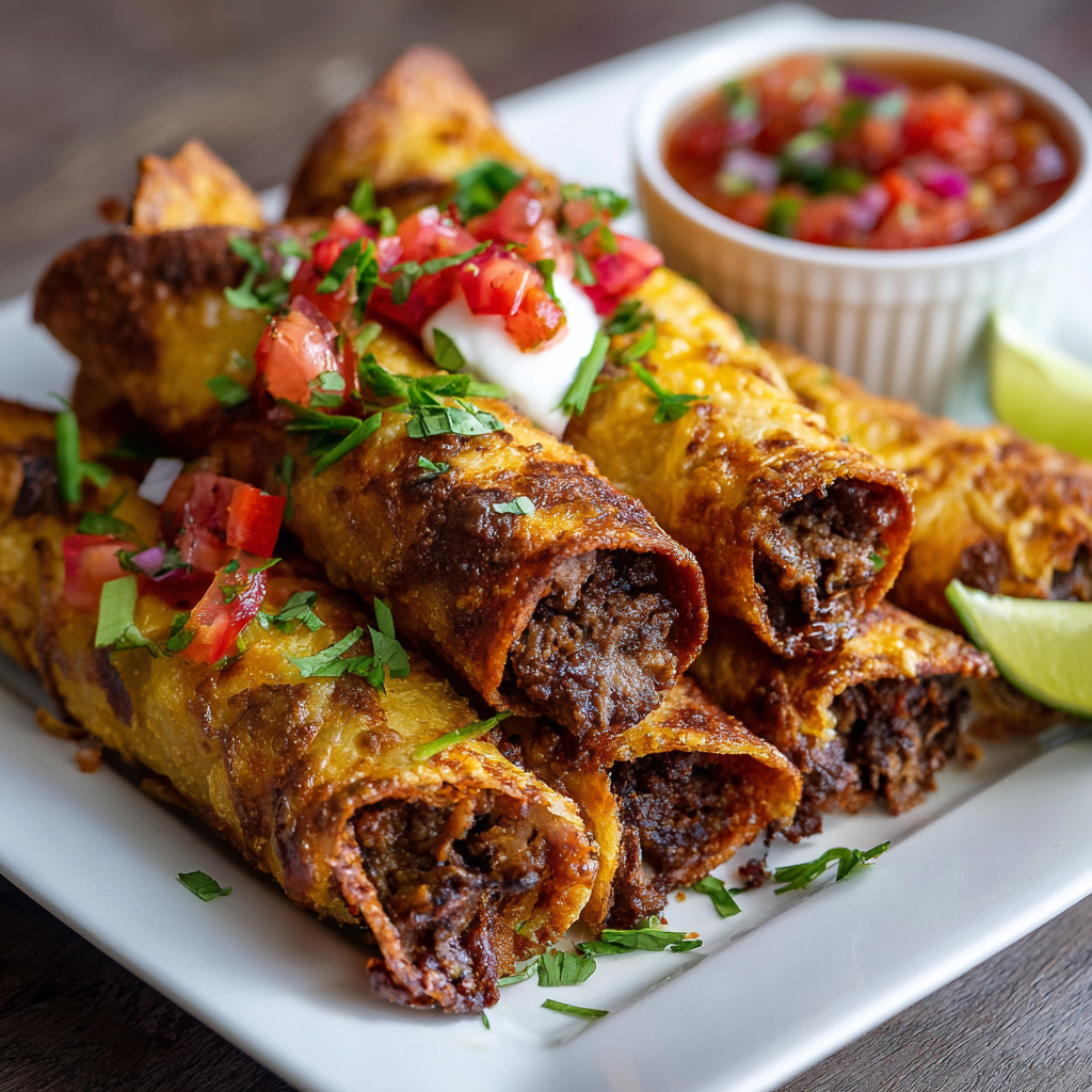 Beef Taquitos Air Fryer​