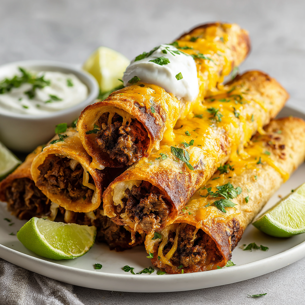 Beef Taquitos Air Fryer​