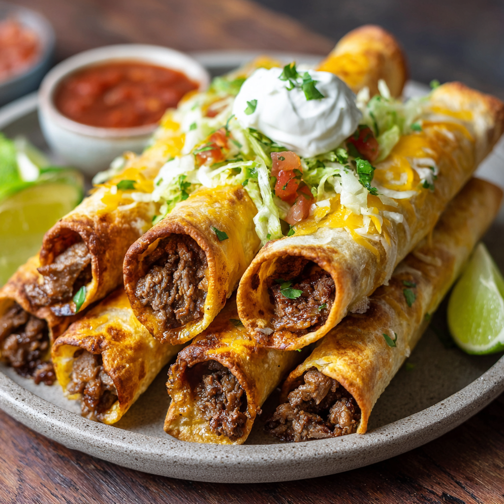 Beef Taquitos Air Fryer​