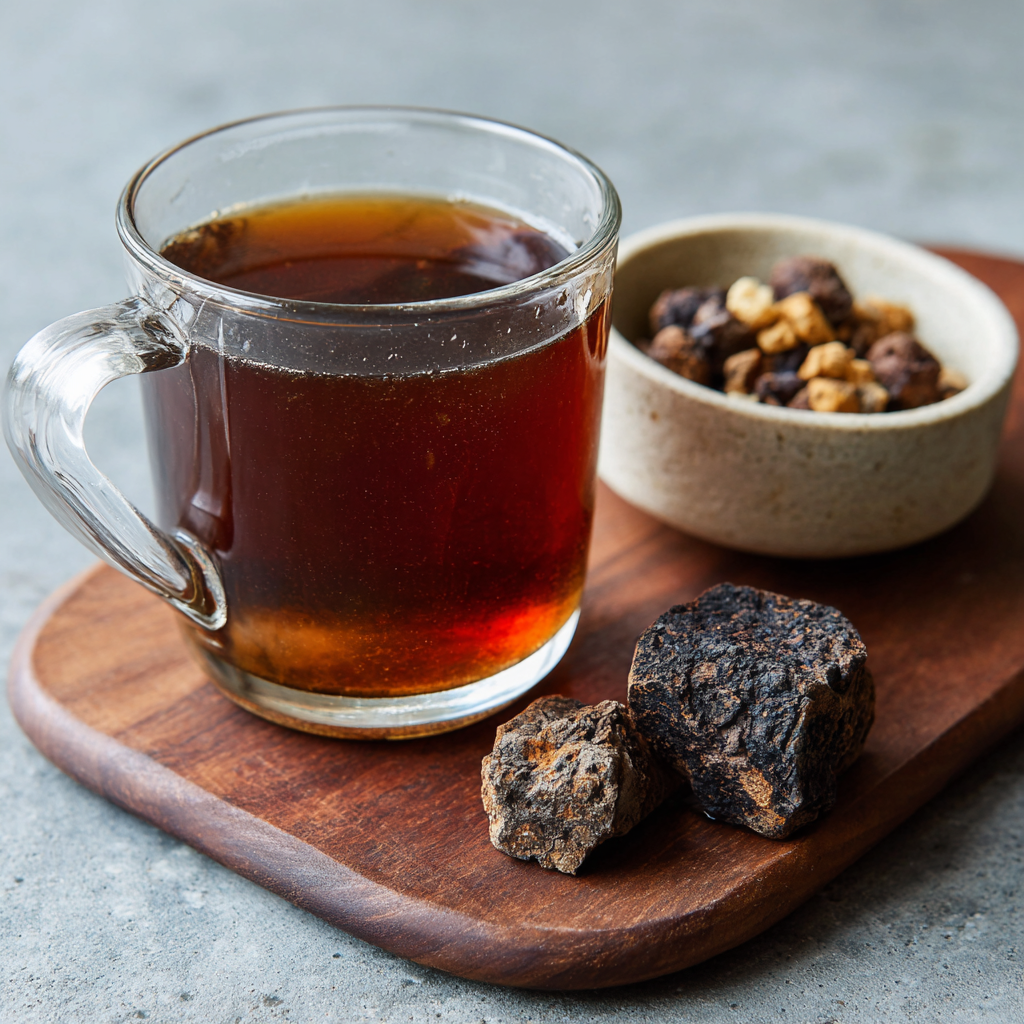 chaga mushroom tea recipe
