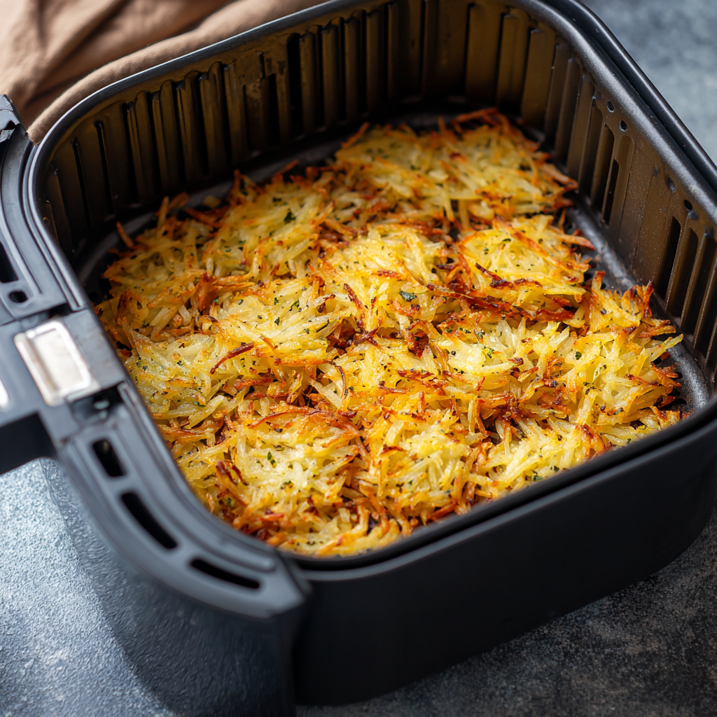 diced hash browns in air fryer