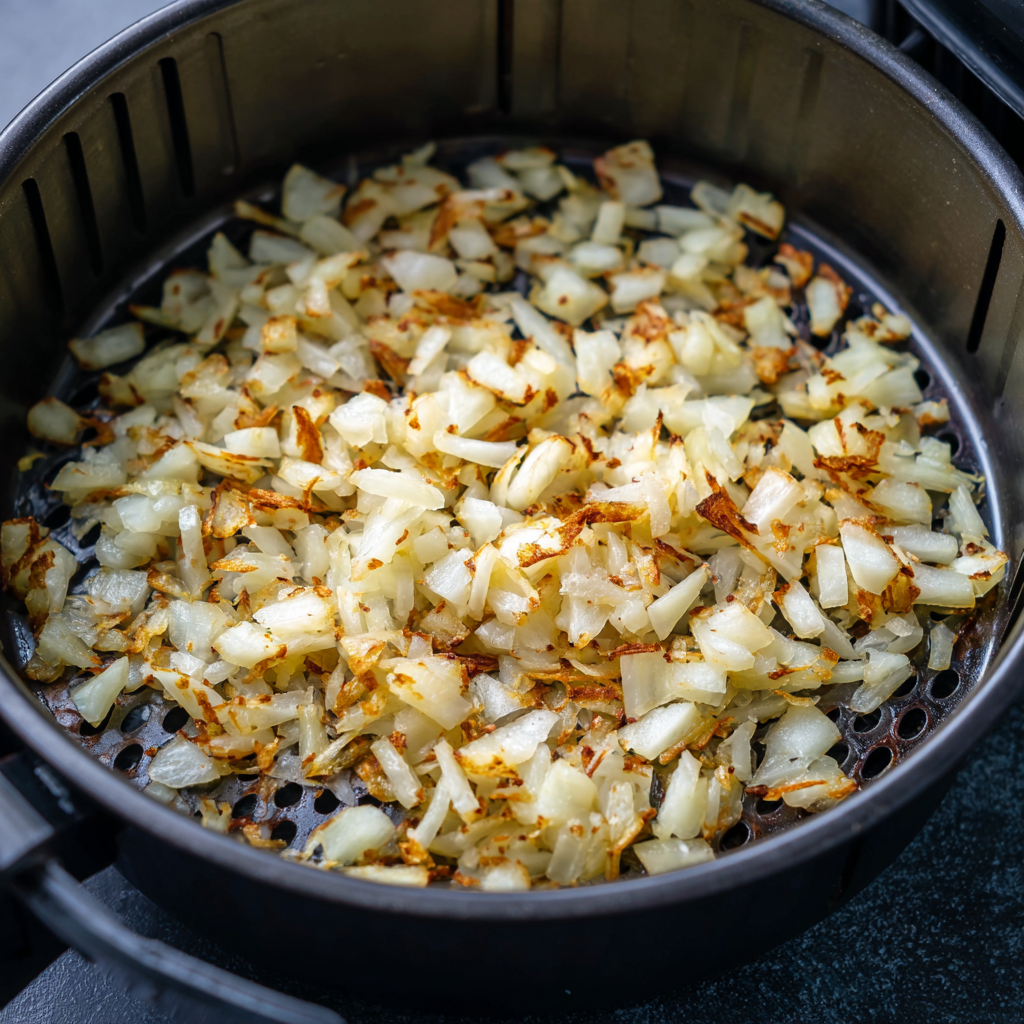 diced hash browns in air fryer