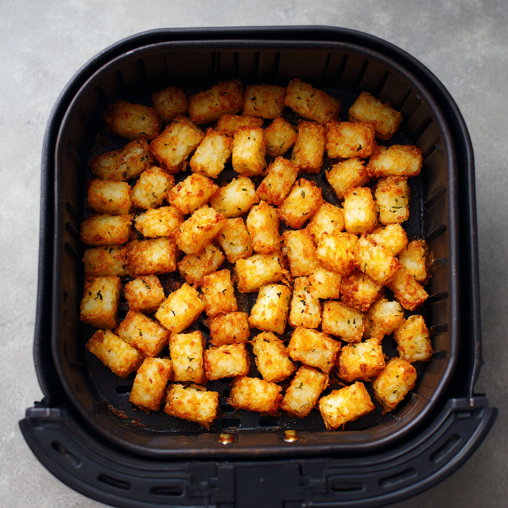 diced hash browns in air fryer