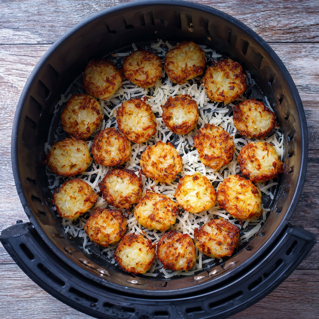 diced hash browns in air fryer