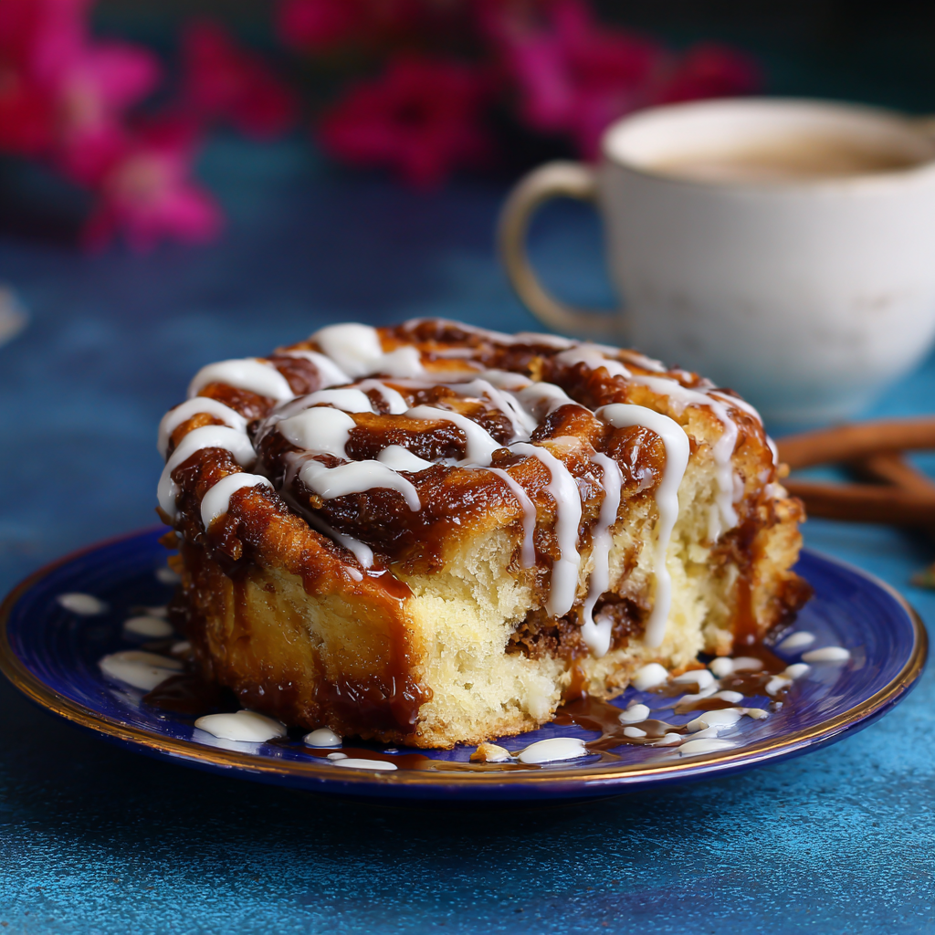 Eggless Cinnamon Bun Recipe​