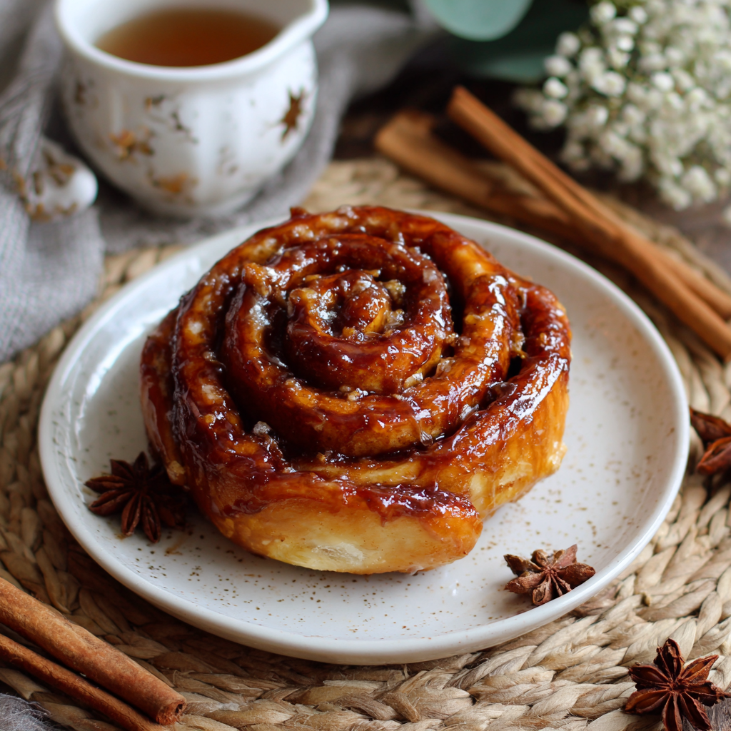Eggless Cinnamon Bun Recipe​