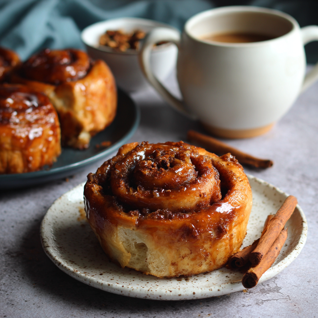 Eggless Cinnamon Bun Recipe​